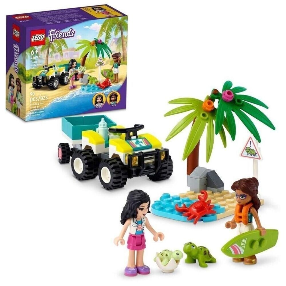 LEGO Friends Turtle Protection Vehicle 41697 Building Toy Setโ 90 Pieces NEW
